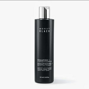 MONAT Black 2 in 1 Shampoo + Conditioner 8.0 oz NEW